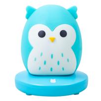 Mėlynos spalvos vaikiška naktinė lemputė Fizz Winston – SQUISHMALLOWS