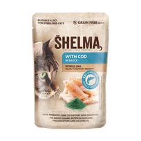 SHELMA su menke padaže - šlapias kačių maistas - 85g