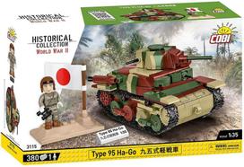 Konstruktorius Cobi Type 95 Ha-Go tankas 3115, 380 d.