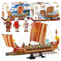 Konstruktorius Cobi Roman Warship Romos Imperijos laivas 20071, 1810 d.