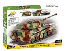 Konstruktorius Cobi Pz.Kpfw. VI B Tiger II Königstiger tankas 2732, 500 d.