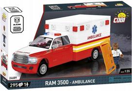 Konstruktorius Cobi RAM 3500 - Ambulance automobilis 24609, 295 d.