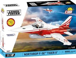 Lėktuvas - COBI - NORTHROP F-5E TIGER II - Plastikas - Nuo 8 metų - Mišri lytis
