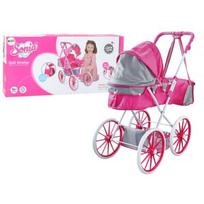 Lėlės vežimėlis Lean Toys, rožinis