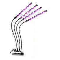 Augalų lempa su 4 lanksčiais LED fluorescenciniais vamzdeliais