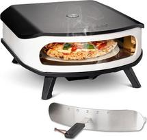cozze - Dujinė picų kepimo krosnelė su sukamuoju akmeniu, galia 6,0 kW, puikiai iškepa picą, skersmuo 42,5 cm, integruotas termometras, cinkuotas plienas