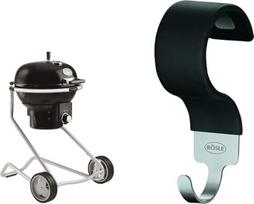 RÖSLE Charcoal Kettle Barbecue No.1 AIR F50 High-Quality Charcoal Grill with Air Control System & Hook Set High Quality Hooks for RÖSLE Kettle Grill No.1 F50/F60/F50 AIR/F60 AIR/G60