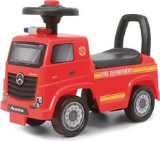 TURBO CHALLENGE - Mercedes Actros Fireman - vaikštynė - 119300 - nemokami ratukai - raudona - iki 23 kg - plastikas - žaislas vaikams - dovana - oficialus licencijuotas gaminys - amžius 12 mėn. +