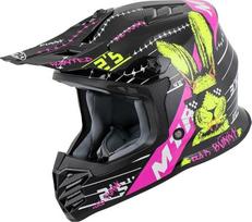 X7B-S Bunny Vaikų kryžiaus šalmas, motociklininko šalmas, vaikų, dviratininko šalmas, saugus ir lengvas, puikiai tinka motociklams ir motoroleriams, CE sertifikuotas, tvirtas ir patogus, YS-YXL