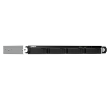 QNAP 1U Short Depth Rackmount 2.5GbE NAS | TS-464eU-8G | Intel Celeron | N5095 | 8GB | DDR4