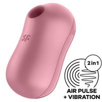 SATISFYER AIR PULSE – satisfyer - kaliopės vėjas oro pulso stimuliatorius ir vibratorius rožinis