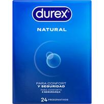 DUREX - Natūralūs Prezervatyvai 24 vnt.