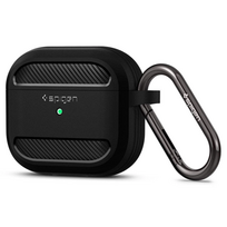 Dėklas Spigen Rugged Armor skirtas Apple AirPods 3, juodas