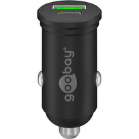 Adapteris ir šokotuvas Goobay Dual-USB Car Fast Charger USB-C PD (Power Delivery), 45 W  61739