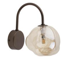 Sieninis šviestuvas LAVA 1xG9/8W/230V bronzinė/dūminė smėlinė