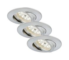 Briloner 7209-039 - Rinkinys 3x LED įmontuojamų vonios šviestuvų ATTACH LED/5W/230V IP23