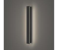 Brilagi - LED lauko sieninis šviestuvas LINEAR LED/12W/230V 4000K IP65 juodas