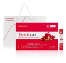 Wellness Bio Ženšenis Granatas Kolagenas 300ml (10 ml x 30 vnt.) – Odai, sąnariams ir energijai suteikite postūmį su raudonuoju ženšeniu ir kolagenu 1 box (30sticks)
