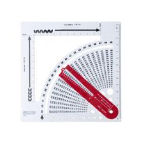 Knitting Gauge Converter Stitch Calculator Counter Ruler Sewing Guide Tool Needles Sweater Crocheting for Crochet Lovers A