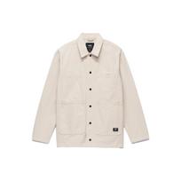 Vans Hickory Stripe Drill Chore Jacket Men Jacket Off-White VN0008G27VJ M white