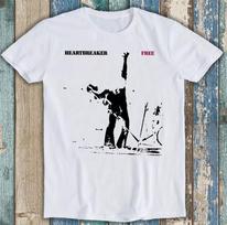 Nemokama 70-ųjų Roko Širdžių Daužytojo Muzikinė Juokinga Dovana Marškinėliai T Shirt 620 M