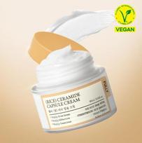 FULLY Rice Cera Capsule Cream – 90ml | Vegan Barrier Repair & Moisturizing Cream | Korean Skincare 90ml