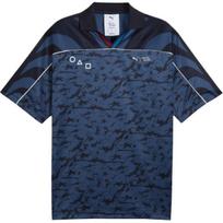 Puma X Squid Game Collaboration SS25 V-Neck Fashion Versatile Short Sleeve T-Shirt Men Tops 630707-16 S