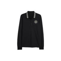 adidas Originals Spezial Chetcuti ilgomis rankovėmis polo marškinėliai, juodi, vyriški, gatvės stiliaus, HS4164 XL