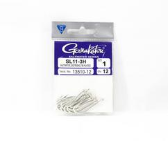 Gamakatsu 13510 SL11-3H Big Game, skarda padengtas kabliukas, 1 dydis, 12 vnt./pak. (3401) blue