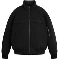 Calvin Klein Trendy Casual Commuter Stand Collar Cotton Jacket Men Jacket Space-Black 40346MF S