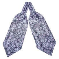 Vyriška vintažinė savarankiškai rišama elegantiška paisley Ascot kaklaskarė