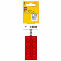 LEGO Pakabutis su LED „2x4 kaladėlė“, raudonas
