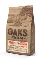 Oak's Farm Grain Free suaugusiems visų veislių šunims su lašiša ir kriliu, 12 kg