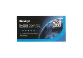 Rinkinys KiberNODAS (mokytojo knyga + žaidimo kortelės)