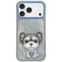 Nimmy Big Eyed Pet 2.0 Dog Case for iPhone 17, gray