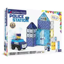MAGNA-TILES Magnetinis konstruktorius „Policijos nuovada“, 35 det.