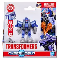 TRANSFORMERS Cyberworld Figure Armored Cyber Changers, 10cm