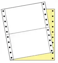 Perforuotas popierius, dvisluoksnis, 15-210-15x6-6, A5, spalvotas, su kraštine perforacija