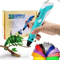 3D rašiklio rinkinys su PLA siūlais 3D PEN-II