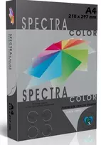 Spalvotas popierius SPECTRA COLOR, A4, 80gsm, 500 lapų, IT401 BLACK (juodos sp.)