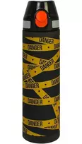Gertuvė DANGER, CoolForSchool, 750ml, su užrakinamu dangteliu, juodos sp. tritano plastikas