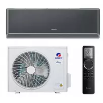 Šilumos siurblys oras-oras Gree Airy Black 5,3/5,6kW (GWH18AVDXE-K6DNA1A/O ir GWH18AVDXE-DNA1A/I-B)