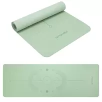 Yoga mat SPOKEY Mandala, green