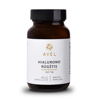HIALURONO RŪGŠTIS, 250 mg, 60 kapsulių