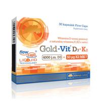 OLIMP LABS Gold Vit D3 + K2 kapsulės N30