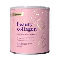 Iconfit grožio kolagenas - braškių mėtų milteliai 300 g