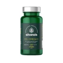 SILVANOLS D3 + Omega 3 kapsulės N60