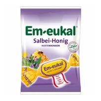 DR.SOLDAN Em-Eukal Sage-Honey su C vit. karamelės 75 g