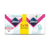 LIBRESSE Pure Sensitive Ultra+ higieninės servetėlės ​​N20