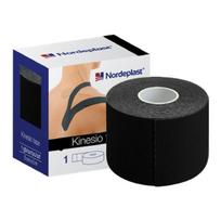 NORDEPLAST Kineziologijos juosta juoda 5cmx5m, 1 vnt.